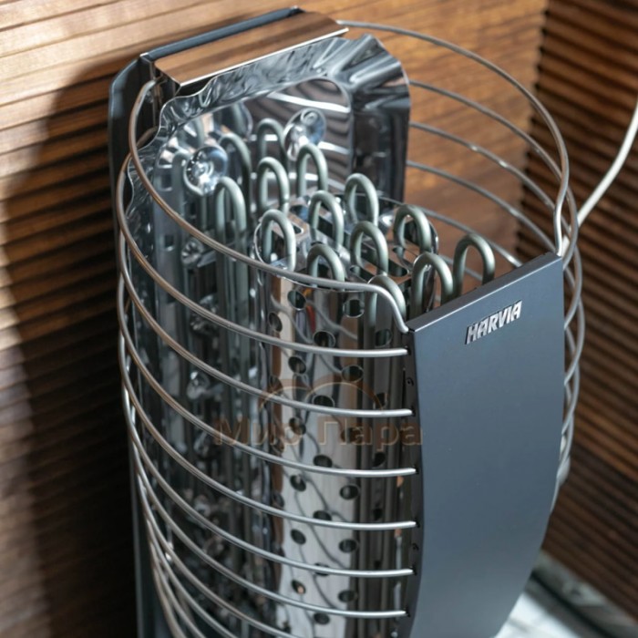 Harvia Spirit SP90XW Black с выносным пультом WiFi в комплекте